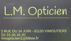 LM Opticien Vimoutiers Logo